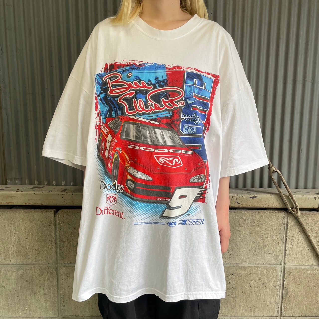 ビッグサイズ 00年代 Bill Elliott NASCAR レーシングTシャツ メンズ 