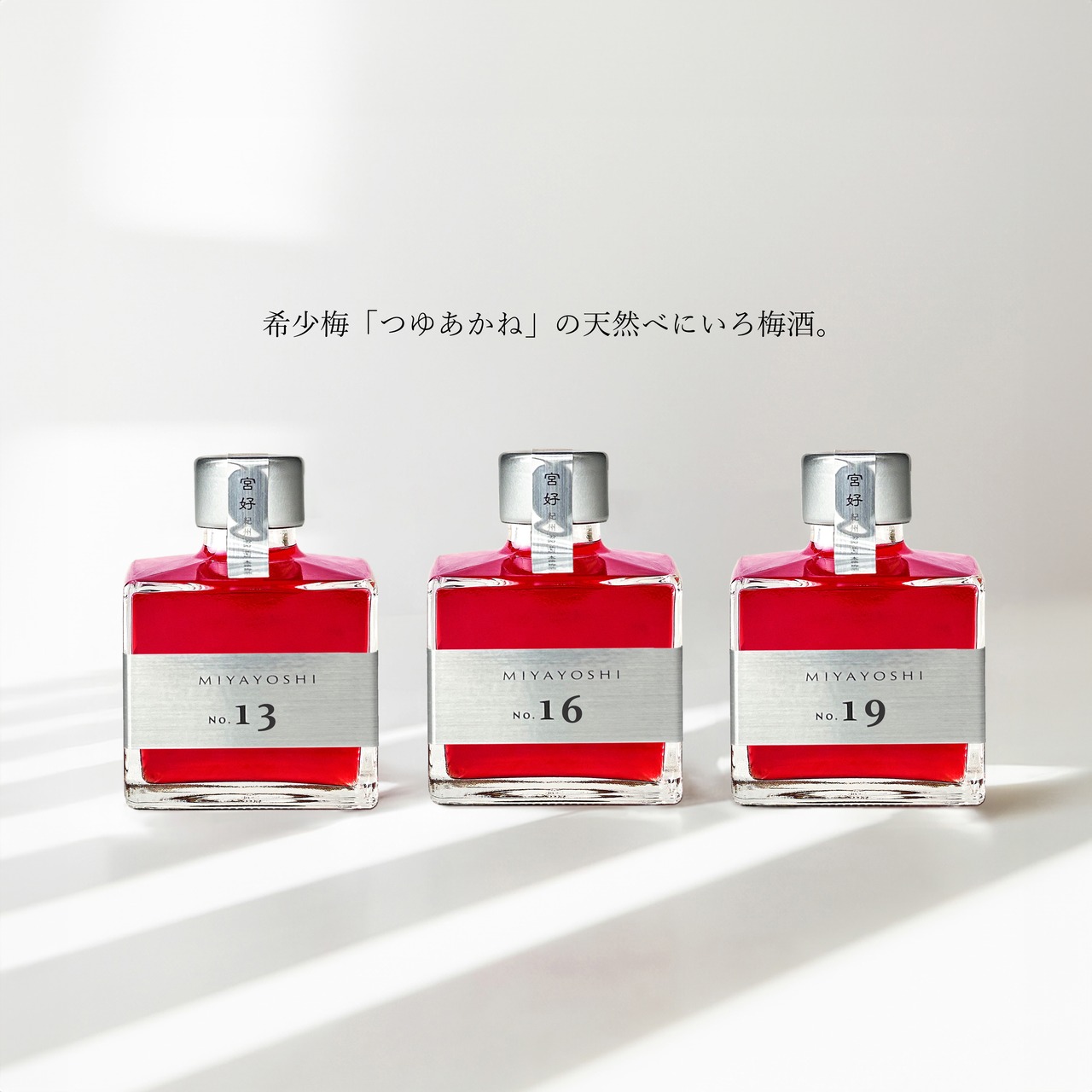MIYAYOSHI　No.13 No.16 No.19 small bottle 3P SET