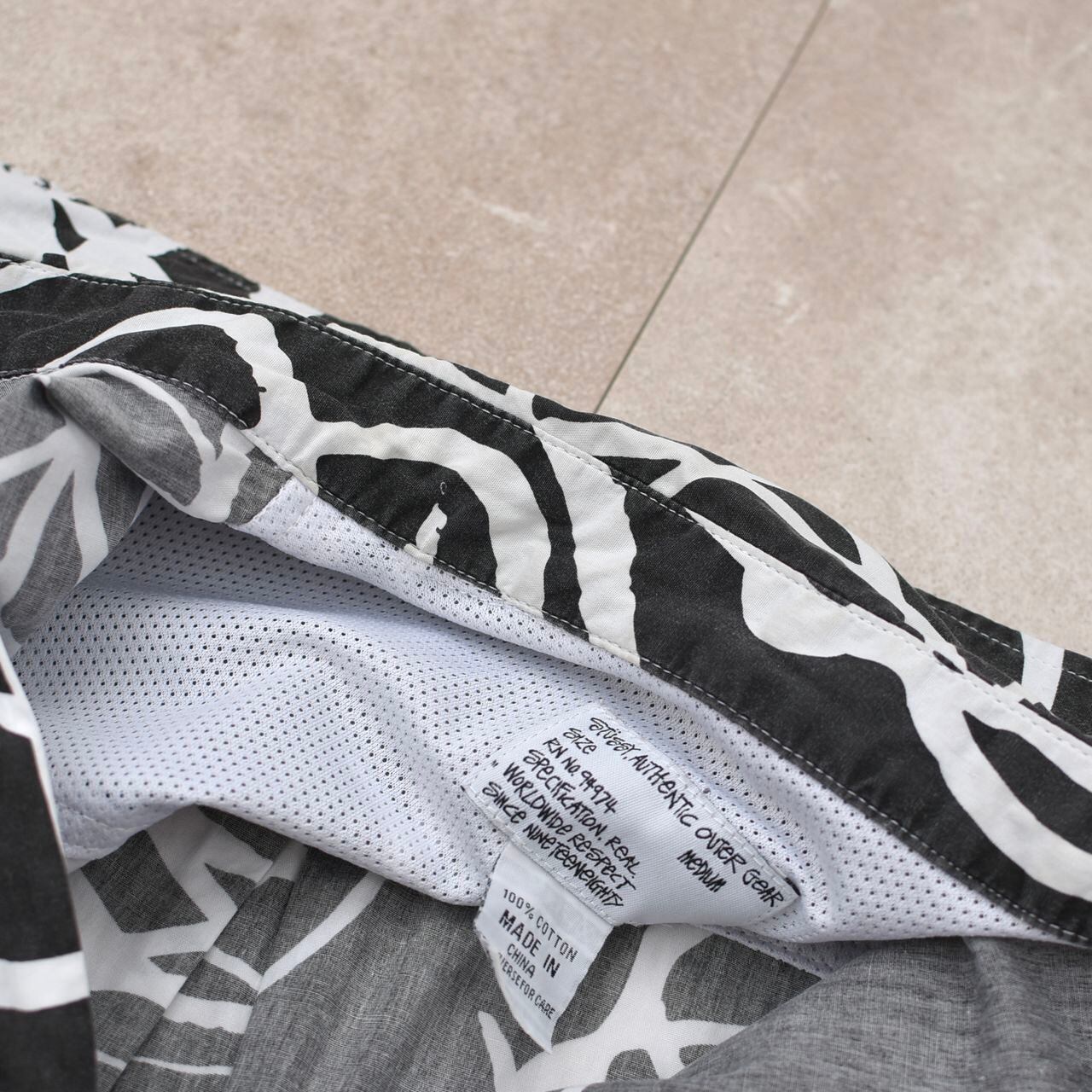 STUSSY AUTHENTIC GEAR full pattern shirt | 古着屋 grin days memory