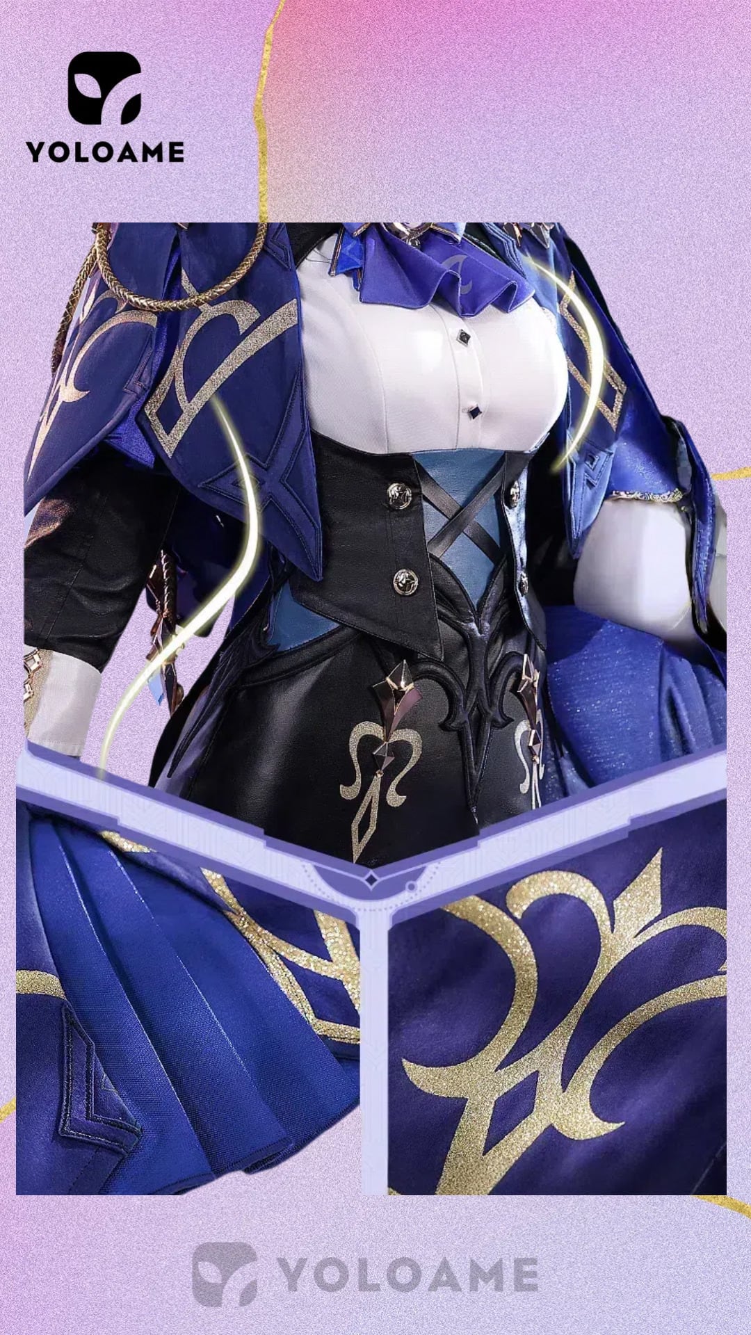 原神 クロリンデ コスプレ衣装【三分妄想 1/3Delusion正規品】Genshin