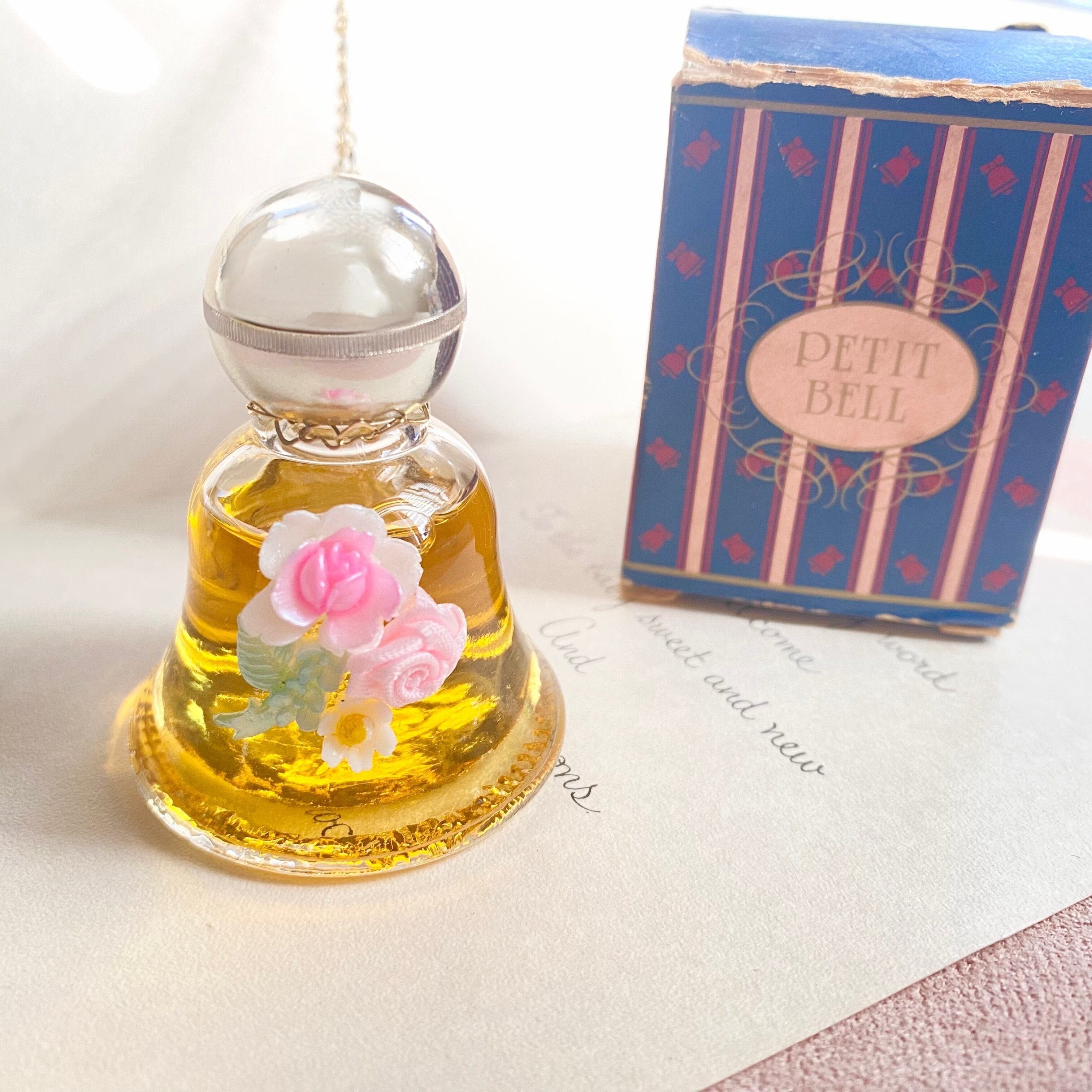 AVON 02 Hand painted perfume neckless ペイント香水瓶ネックレス