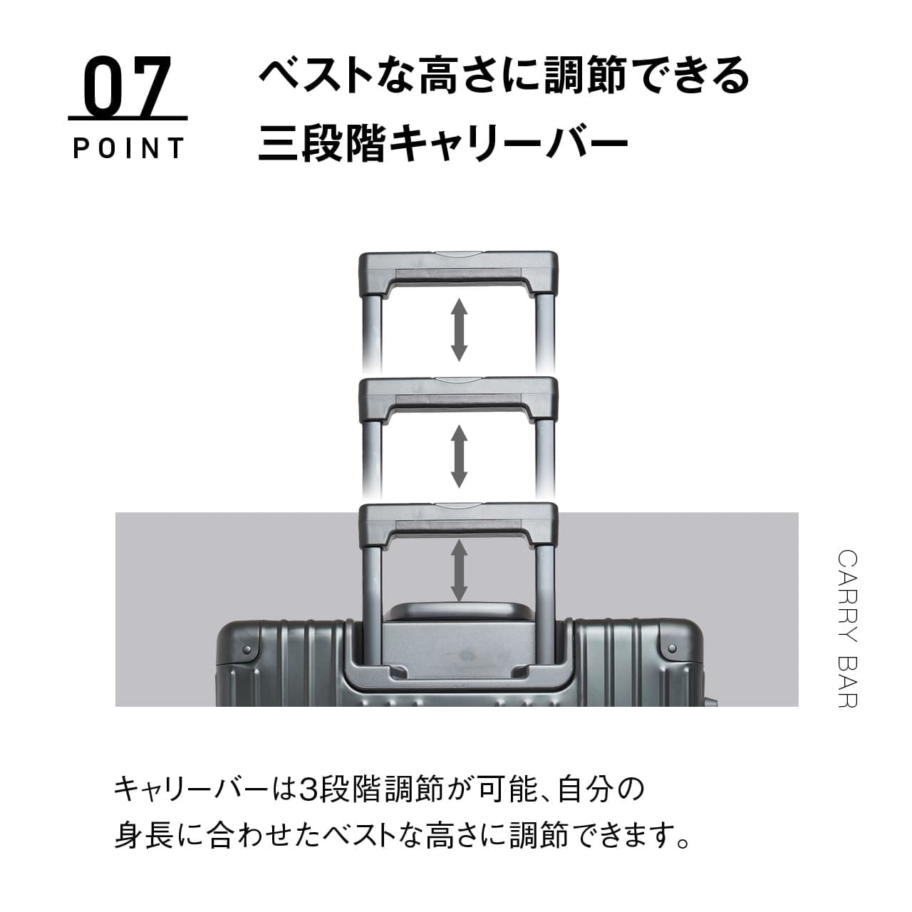 oltimo オルティモ アルミスーツケース Mサイズ 61L フレームタイプ