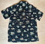 OLD CLOTHES ALOHA SHIRT BLACK