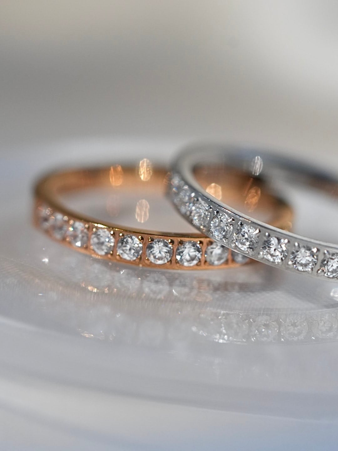 half zirconia リング