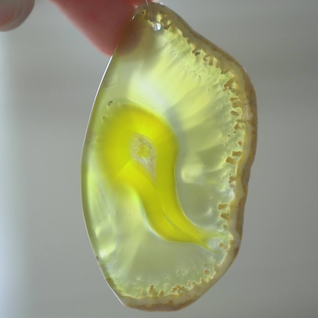 Pale Ocean 04 - アゲートヒーリングチャイム / Agate Sun Catcher Wind Chime 845