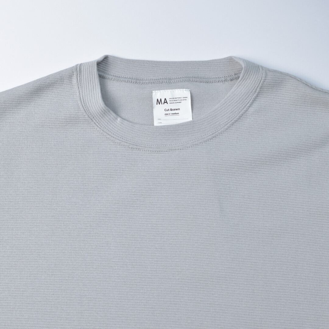 Manual Alphabet マニュアルアルファベット ミリタリーフライスクルーネックTシャツ【メンズ】