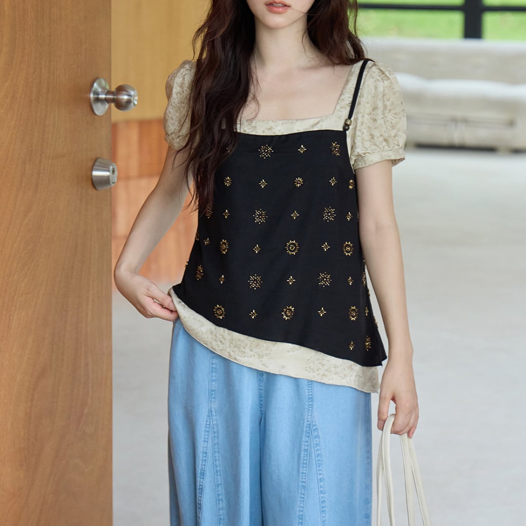 lace blouse set