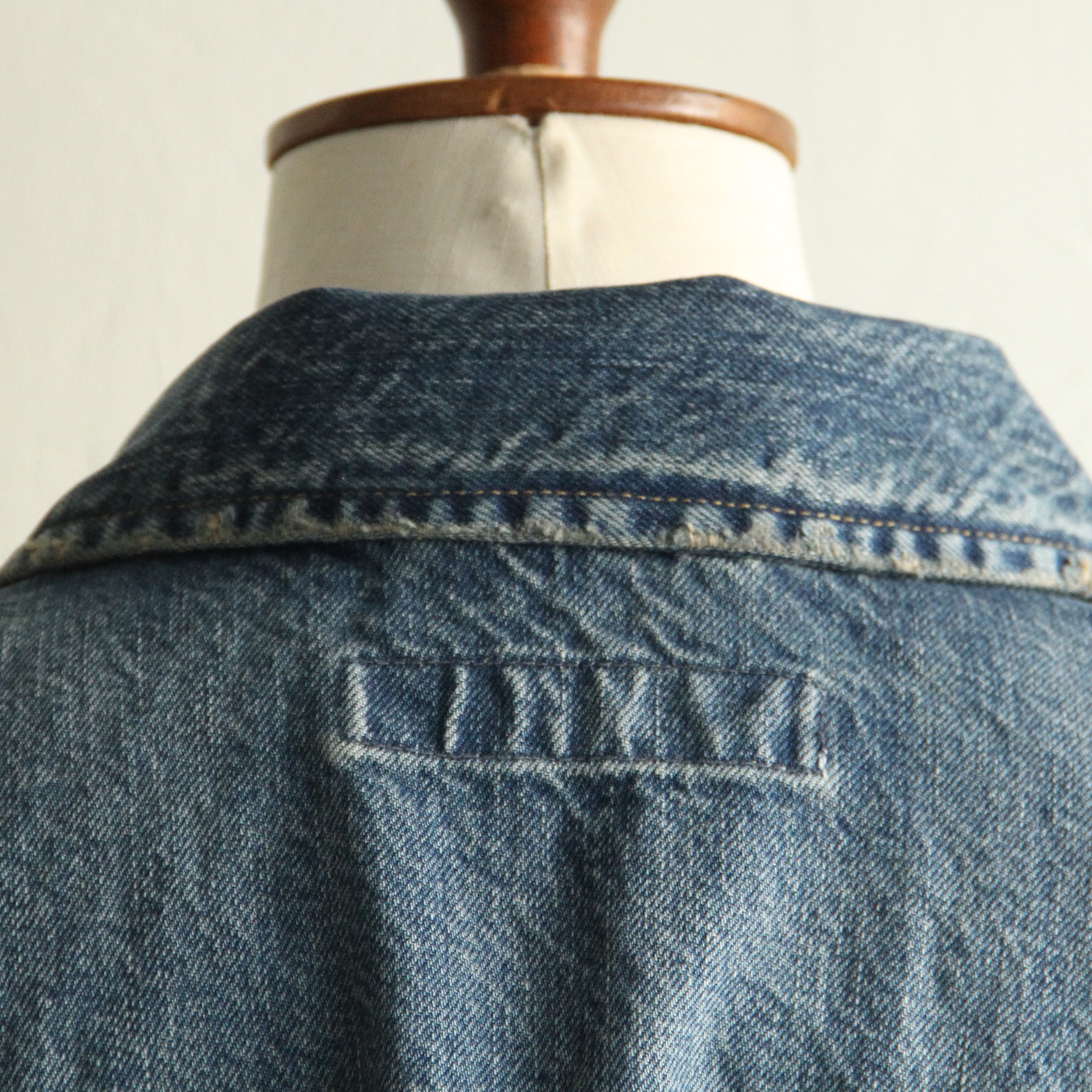 INSCRIRE Used Denim Zip Up Blouson | Terminal