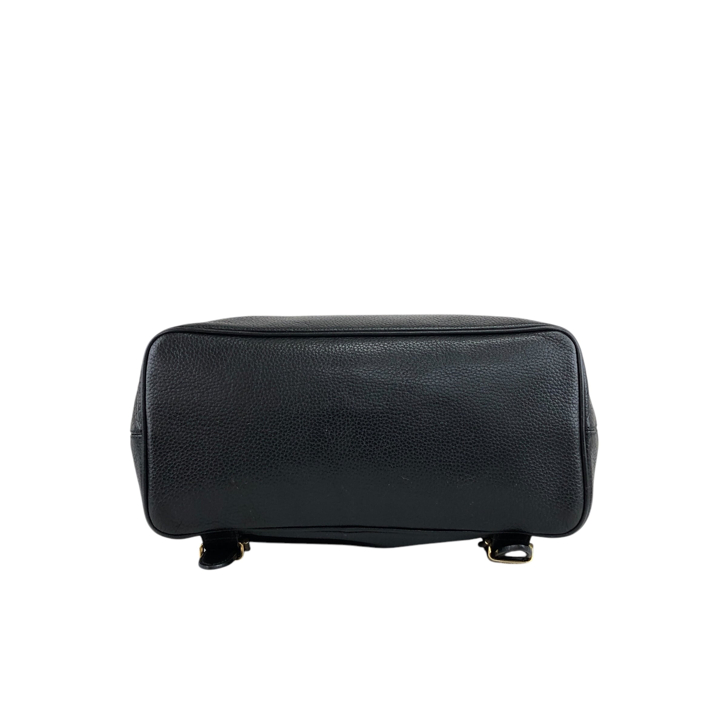 ヴィンテージ　セリーヌ　リュック　バックパック CELINE セリーヌ バックパック ブラック マンテル レザー