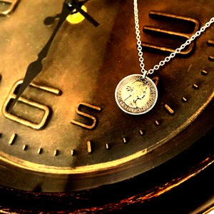 限定シックスペンスコインネックレス サージカルステンレス製