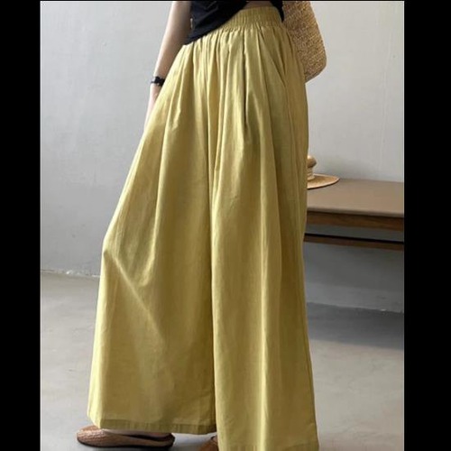 レディースワイドパンツ レディース ワイドパンツ ロング ワイドロングパンツ ワイドパンツ夏 春夏 夏ワイドパンツ カジュアルパンツ ルーズパンツ スカートパンツ レディーススカートパンツ スカパン