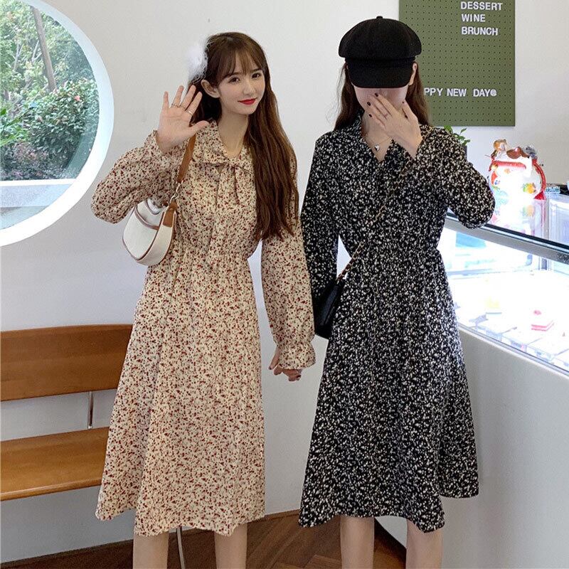 フローラルドレス スプリングスタイルウェストスカート 春物 花柄 萌量不足16287722736