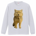 チベットスナギツネ Tシャツ[ホワイト] リアル動物デザイン アニマルフロンティア