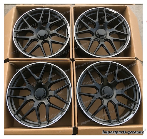 21インチ TWIN 7 スポーク Y STYLE ホイールセット メルセデスベンツ GLC クラス X253 C253 43 63S -BRN-1210★