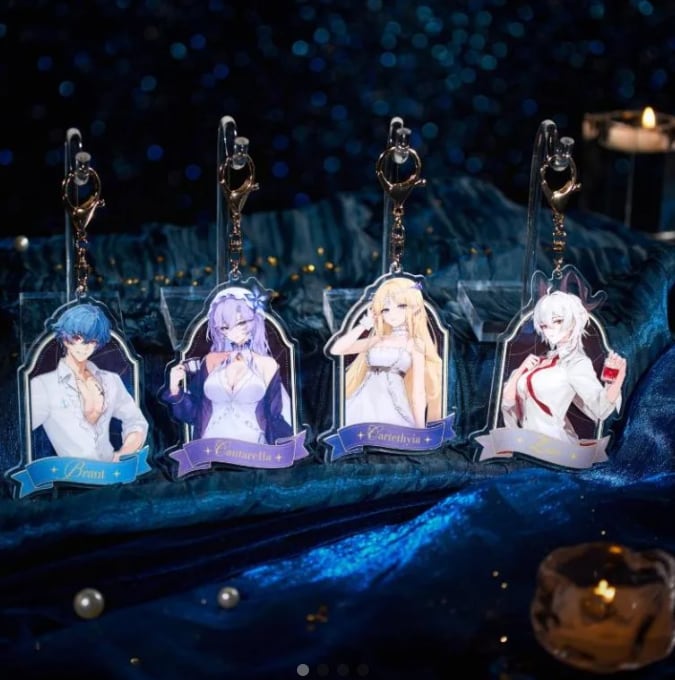 鳴潮 眠りの歌 ブラントセット Yogoods×鳴潮「眠りの歌」シリーズ アクリルキーホルダー ブラント