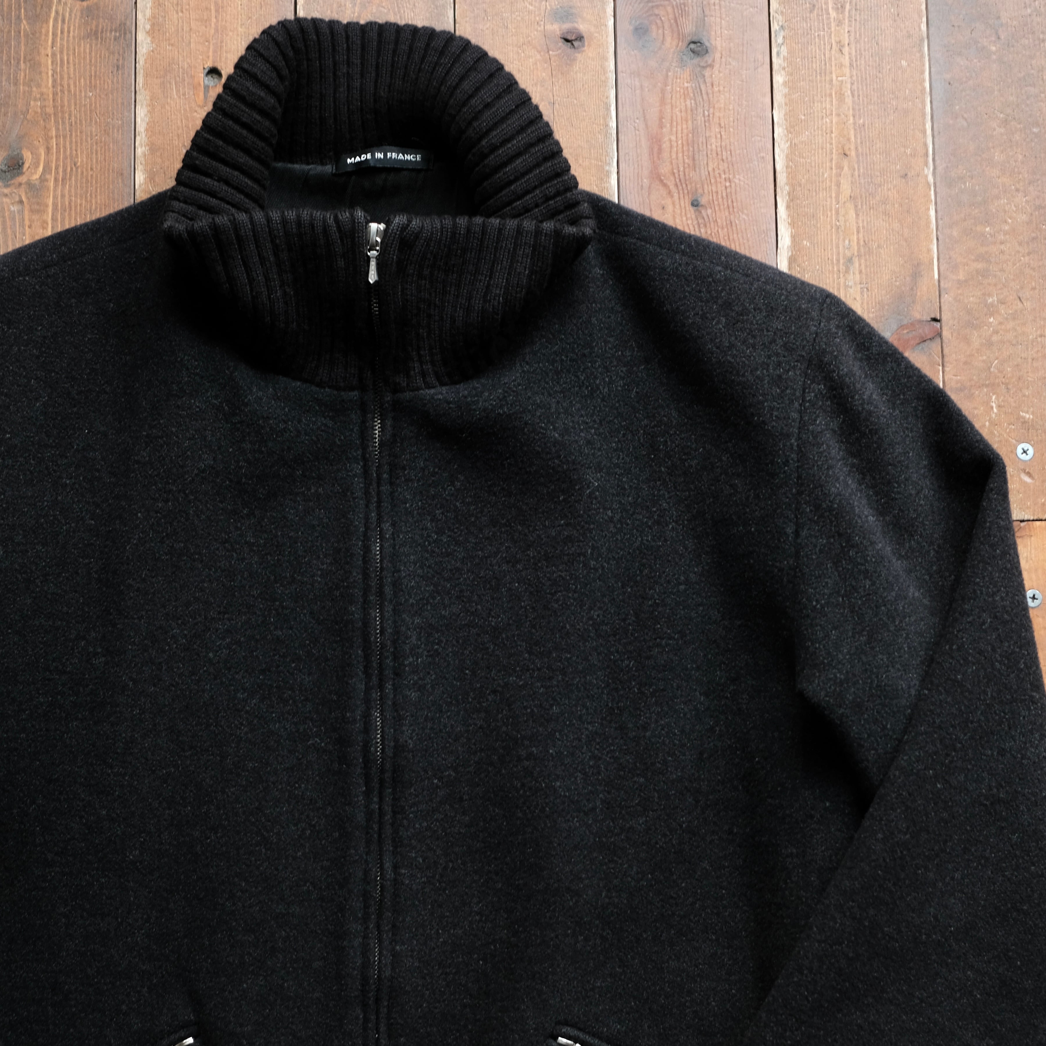 ジャケット・アウター agnes b. HOMME WOOL ZIP COAT agnes b. HOMME WOOL / CASHMERE ZIP BLOUSON | safarionline