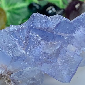 27.幻想的な色合い☆ヤオガンシャン産・ブルーフローライト原石