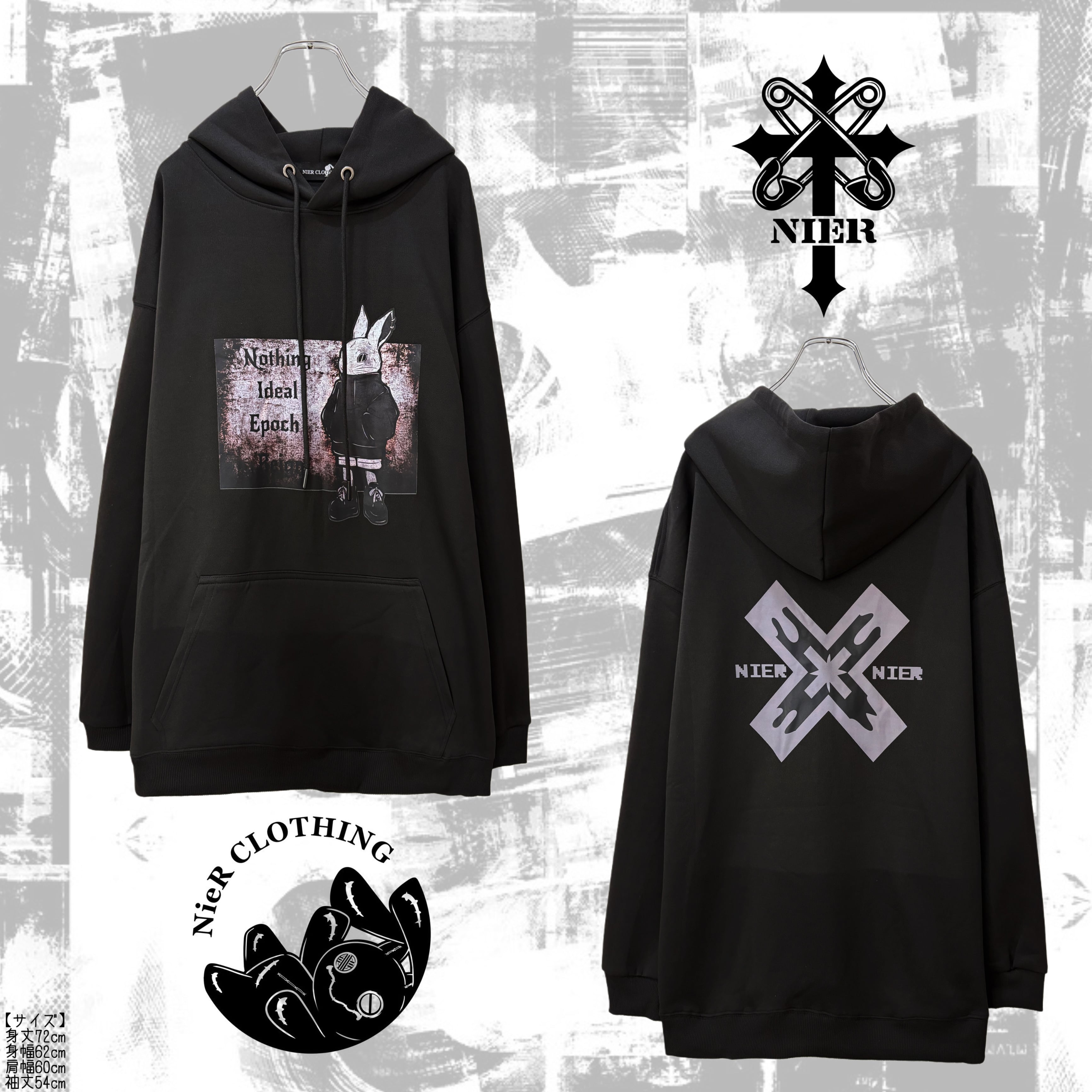 1st day早い者勝ちプレゼント》RED FRAME RABBIT PARKA | NIER CLOTHING