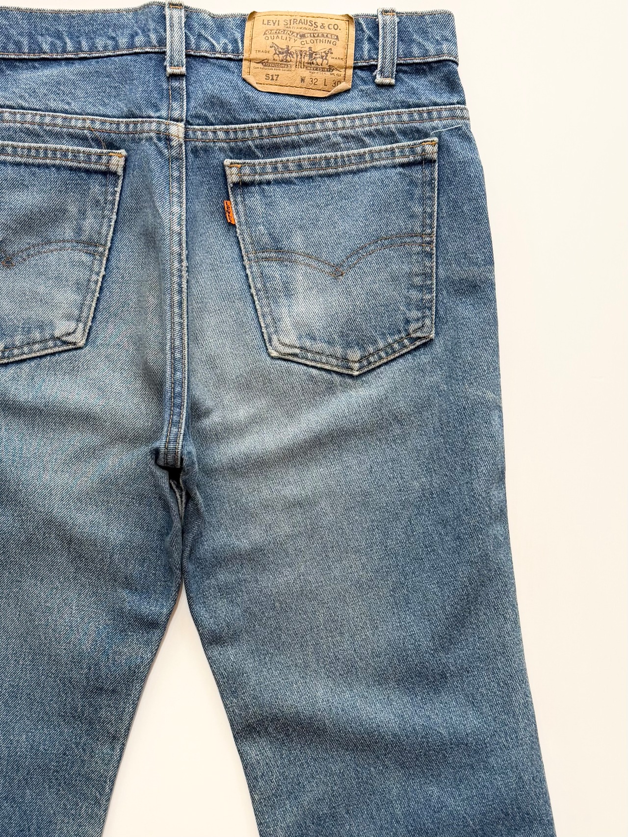 90s Levi’s 517 BOOT CUT DENIM MADE IN USA Size W32L30