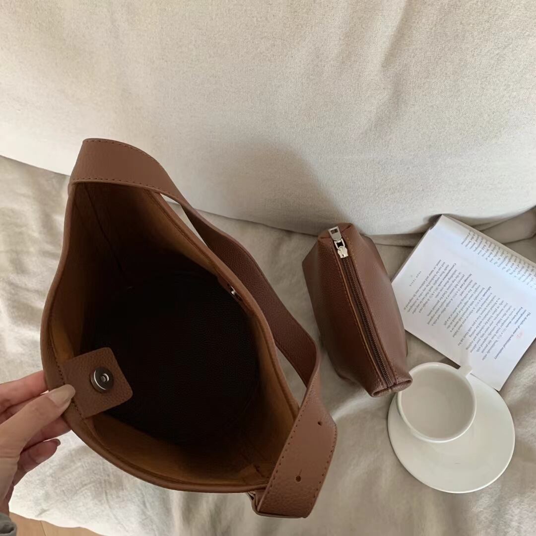 ポーチ付きシンプルトートバッグ　AS15-2207