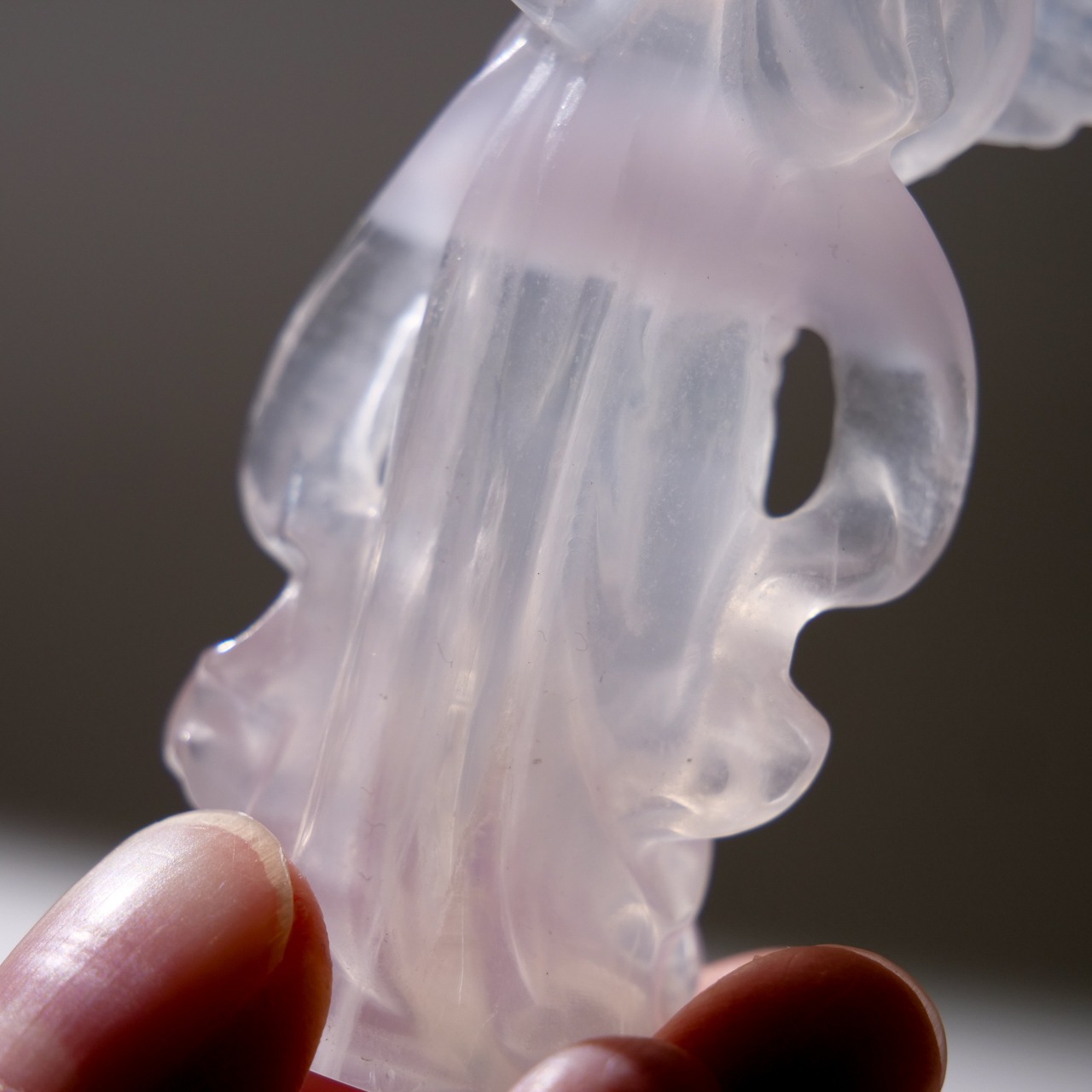 イットリウム フローライト【天使 エンジェル】/ 彫刻