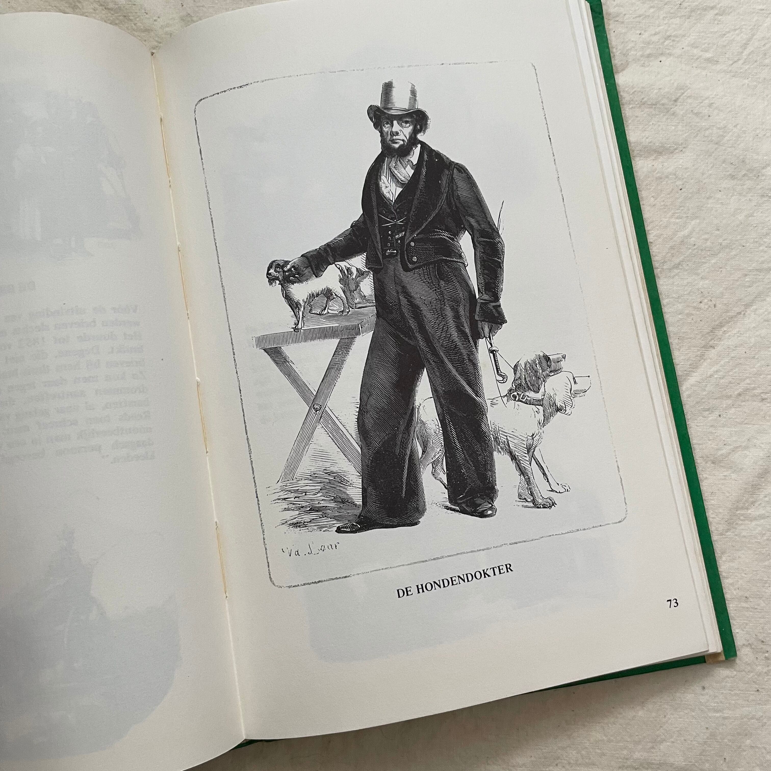 オランダの19世紀の職業の本