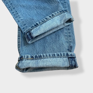 【LEVI'S】505 メキシコ製 デニム ジーパン ジーンズ テーパード ジッパーフライ W33 L32 リーバイス US古着