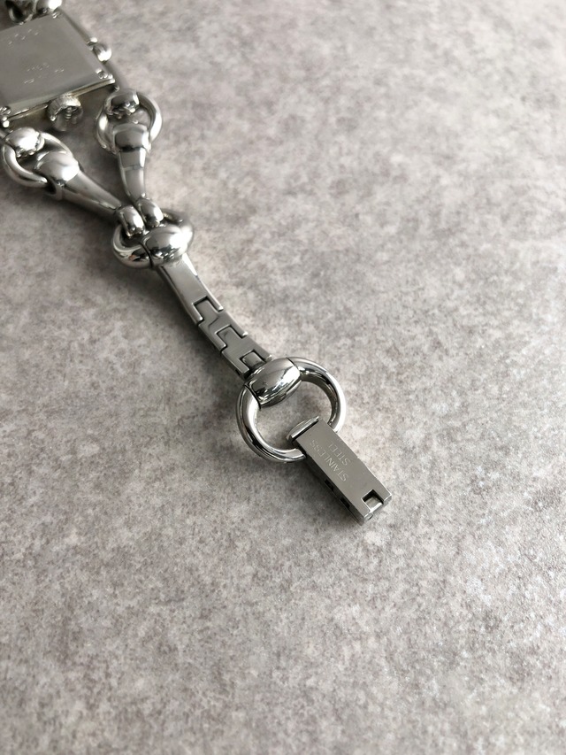 GUCCI グッチ 腕時計 シルバー シニョーリア ステンレススチール 116.5 クウォーツ vintage ヴィンテージ オールド w5e5nb