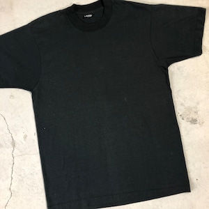 1990s SCREEN STARS BLACK SOLID T-SHIRT
