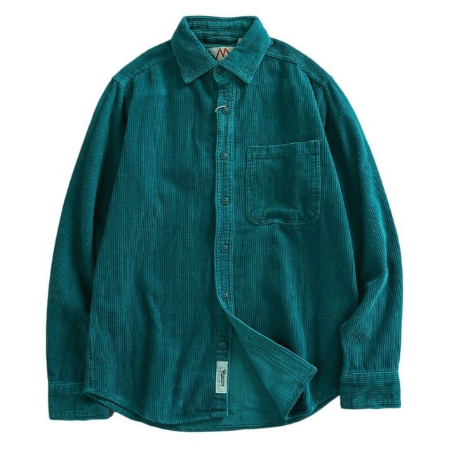 Thick corduroy shirt 21138