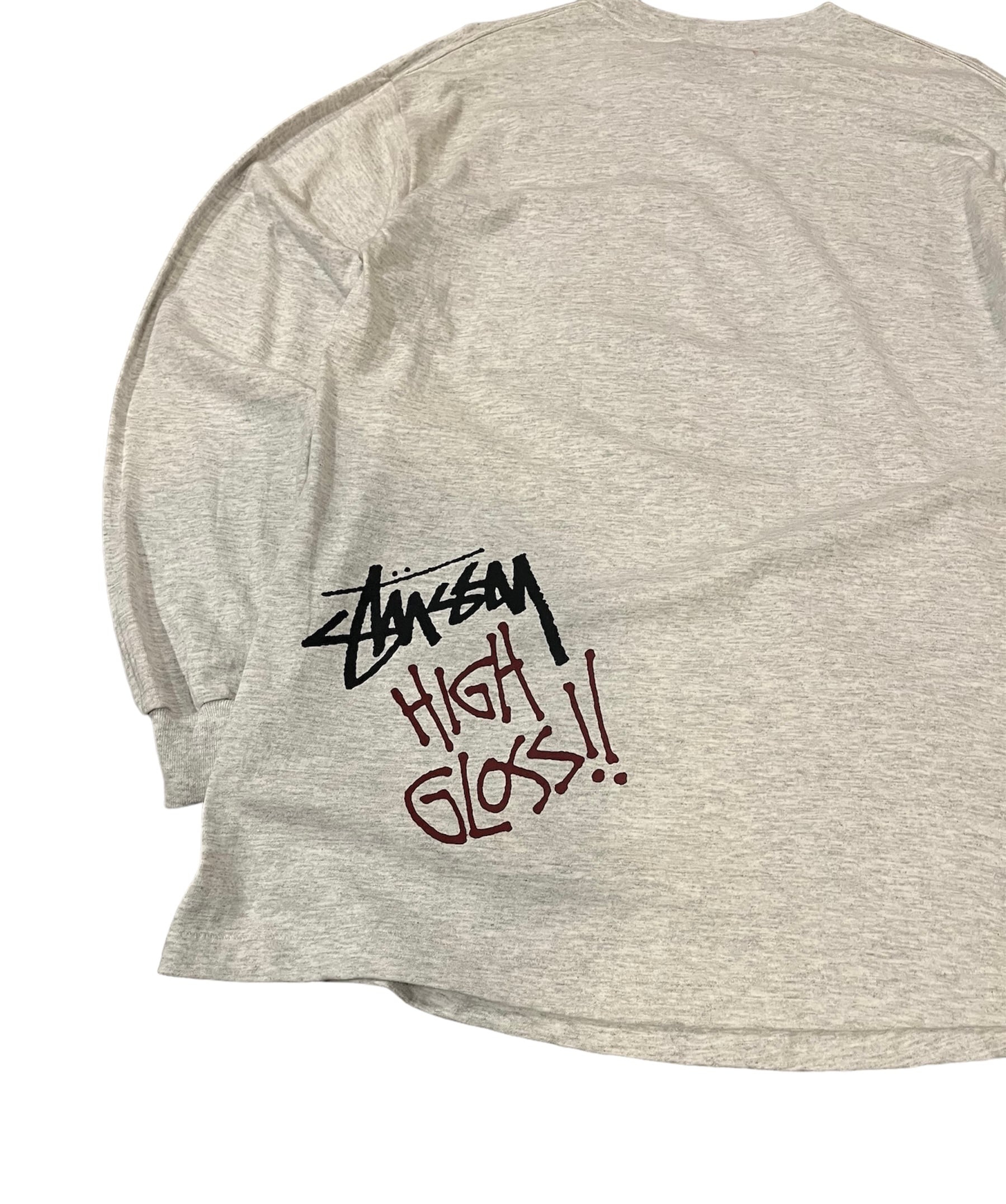 Deadstock❗️80s Stussy Spraycan High Gloss L/S T-Shirt Old Deadstock❗️80s Stussy Spraycan High Gloss L/S T-Shirt Old