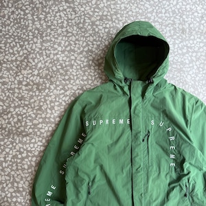 Supreme / curve logo nylon jacket size L