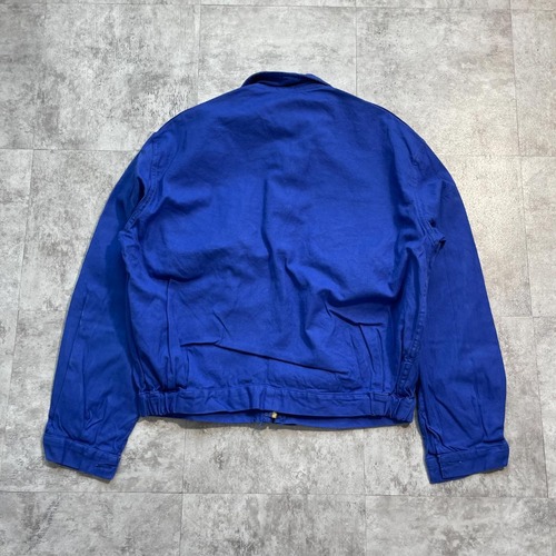 50-60s LE POPULAIRE 刺繍タグ メカニックジャケット 詳細写真12