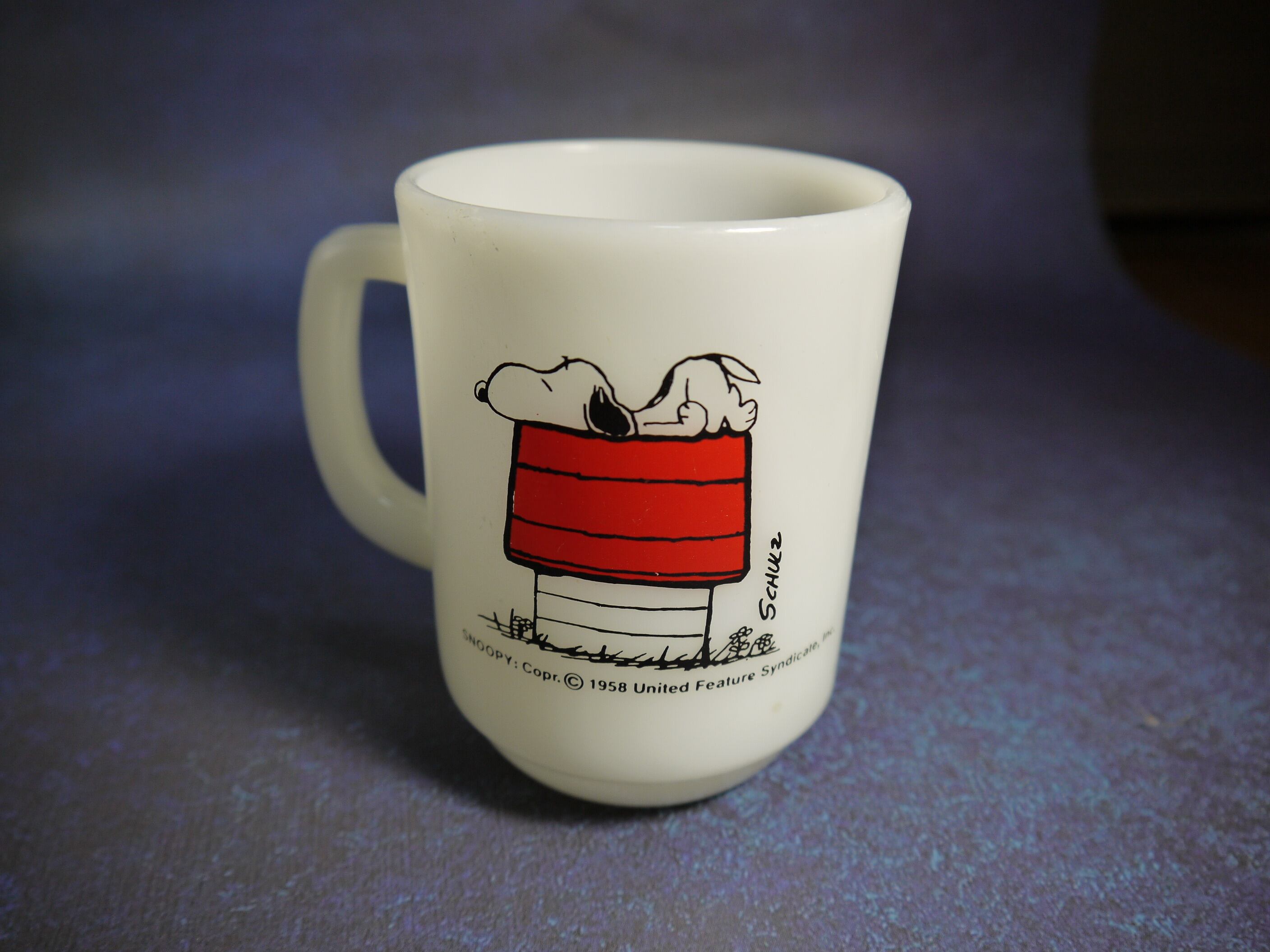 Fire King マグカップ Peanuts Snoopy #007654 | shopqooショップ♪♪クウ