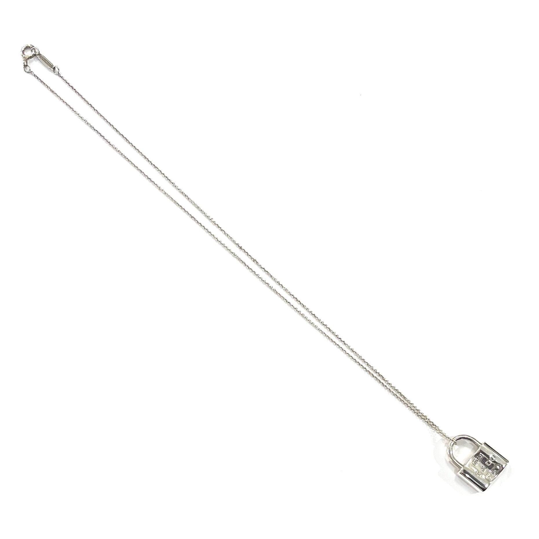 TIFFANY&CO.】T2846 ティファニー1837 カデナ ネックレス SV925