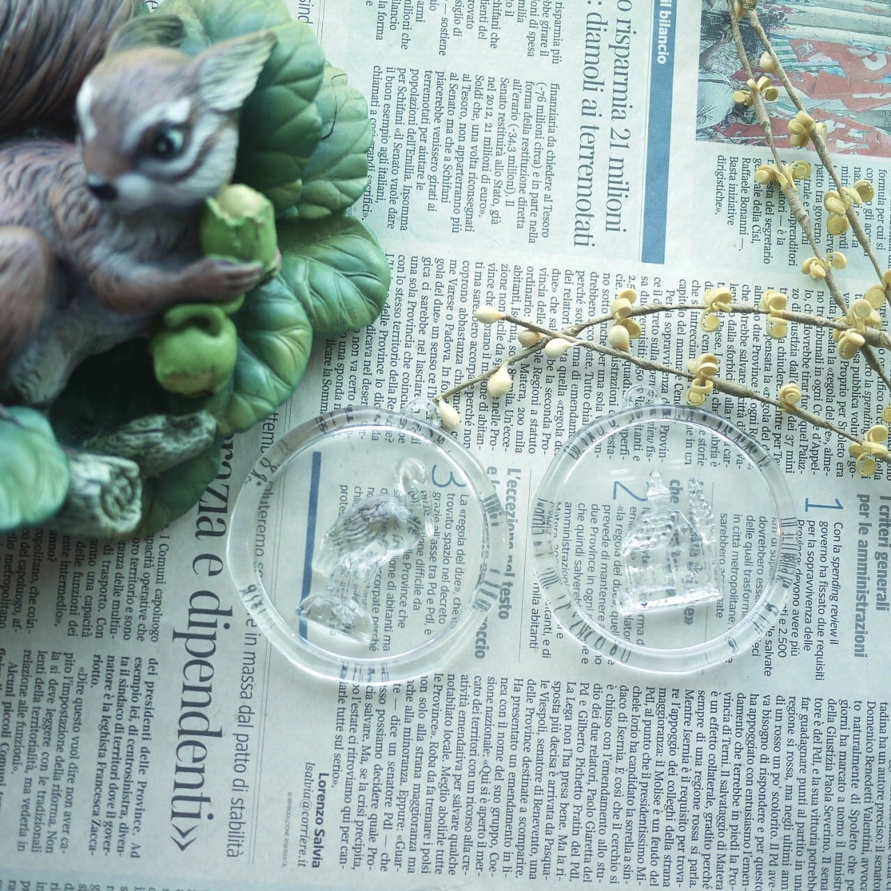 サンキャッチャー ガラスメダリオン ウインドオーナメント 北欧アート