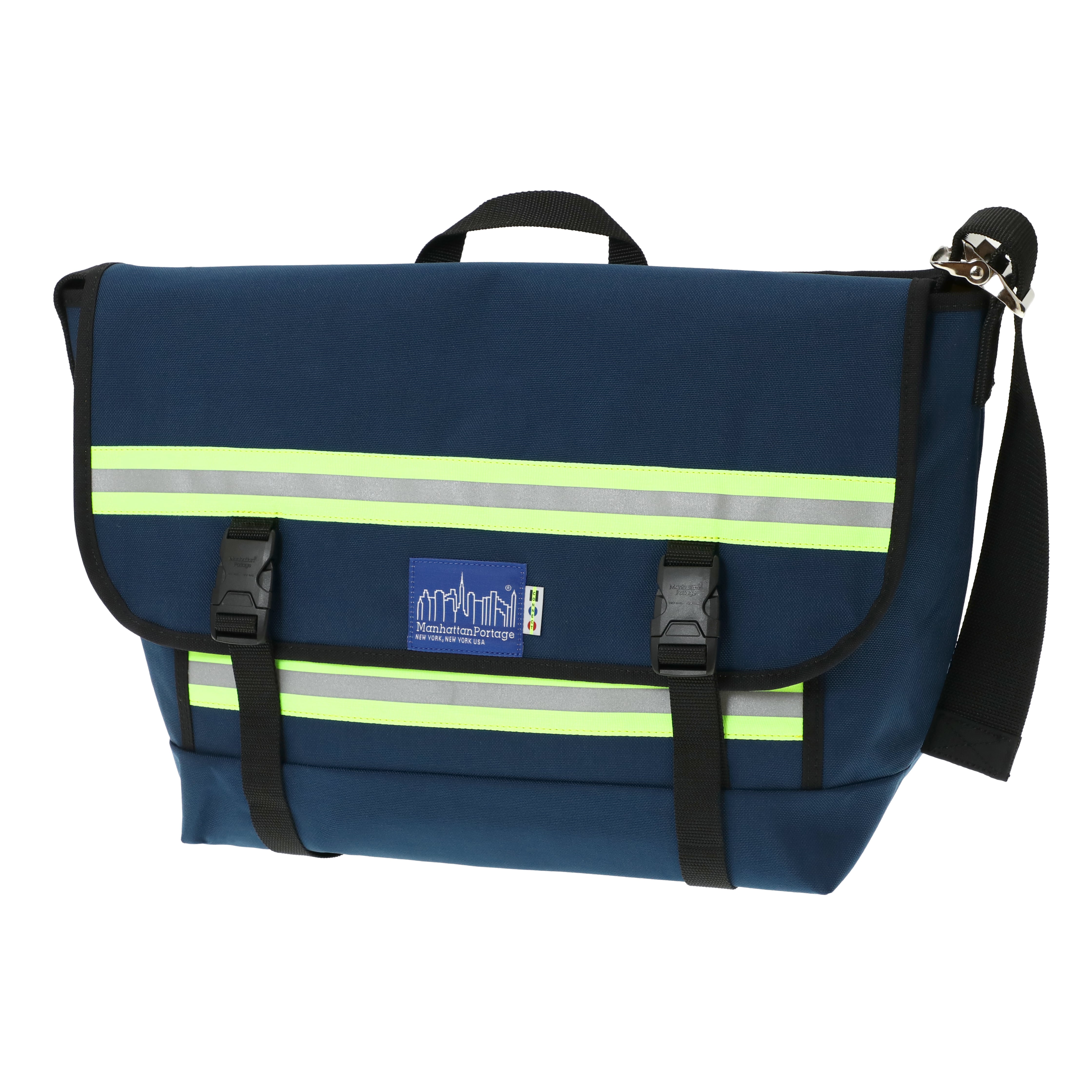 Manhattan Portage CONNECT - PRO BIKE MESSENGER BAG WITH STRIPES MD