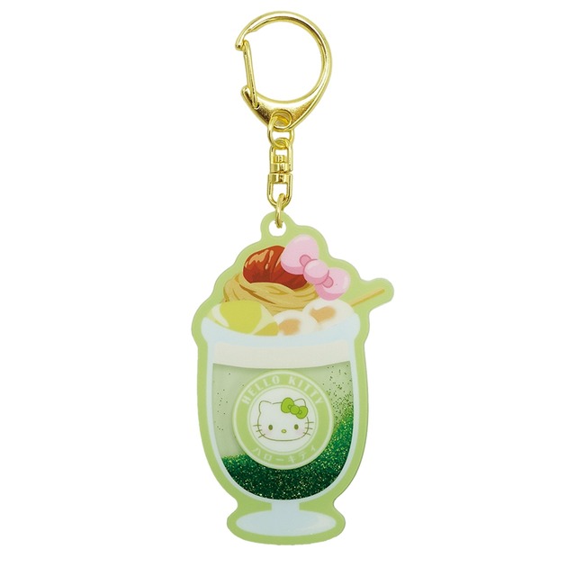 SR抹茶スイーツリキッドキーホルダー抹茶パフェ(9522185)