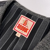 美品 BARACUTA バラクータ ヘリンボーン ツイード ウール ジレ ベスト サイズ L /メンズ