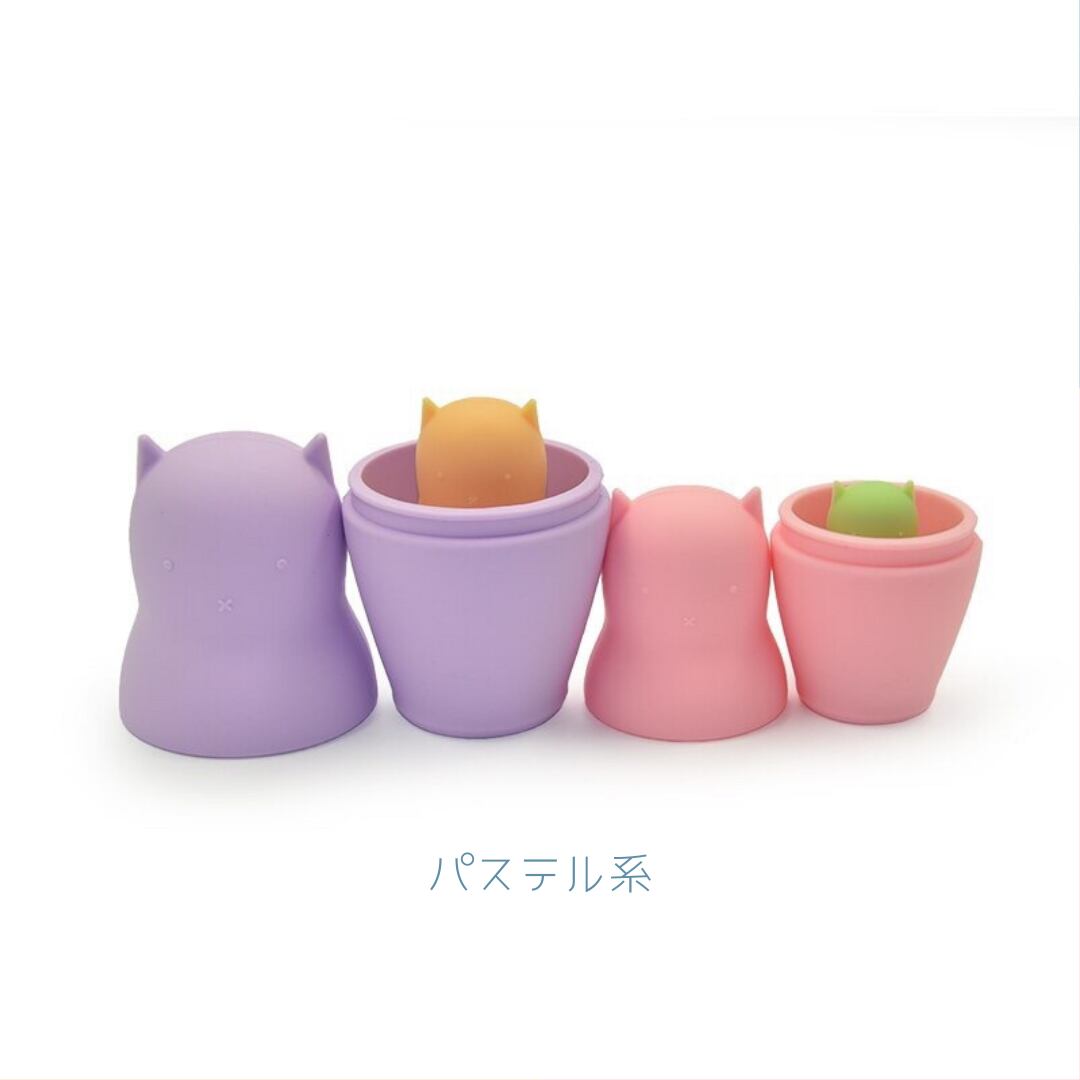 シリコン製　猫さんマトリョーシカ