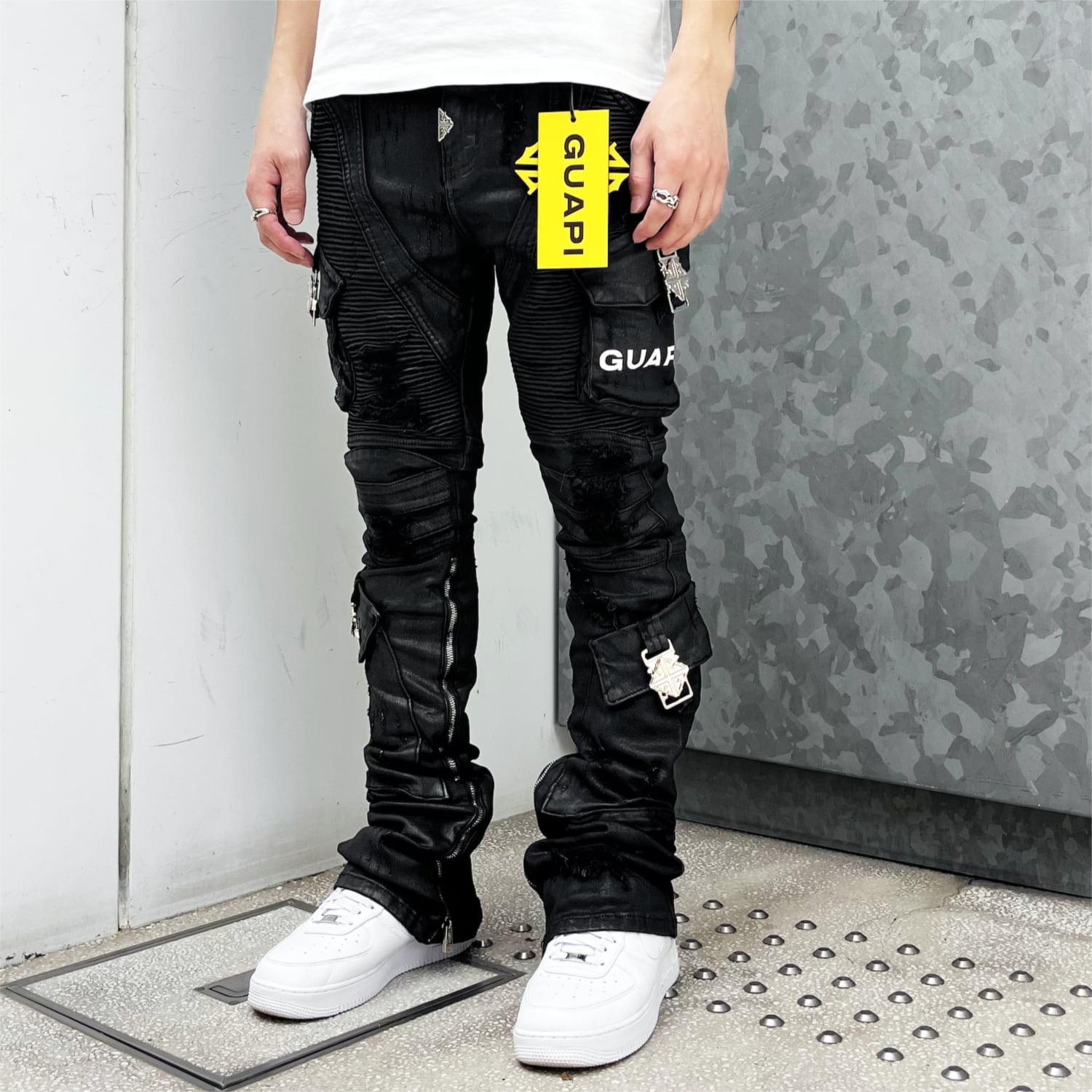 GUAPI / BLACK OPS WAXED DENIM | HOLICK