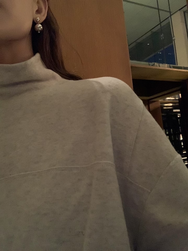 (予約) LIFFEY / Angora boxy pola blouse 4color