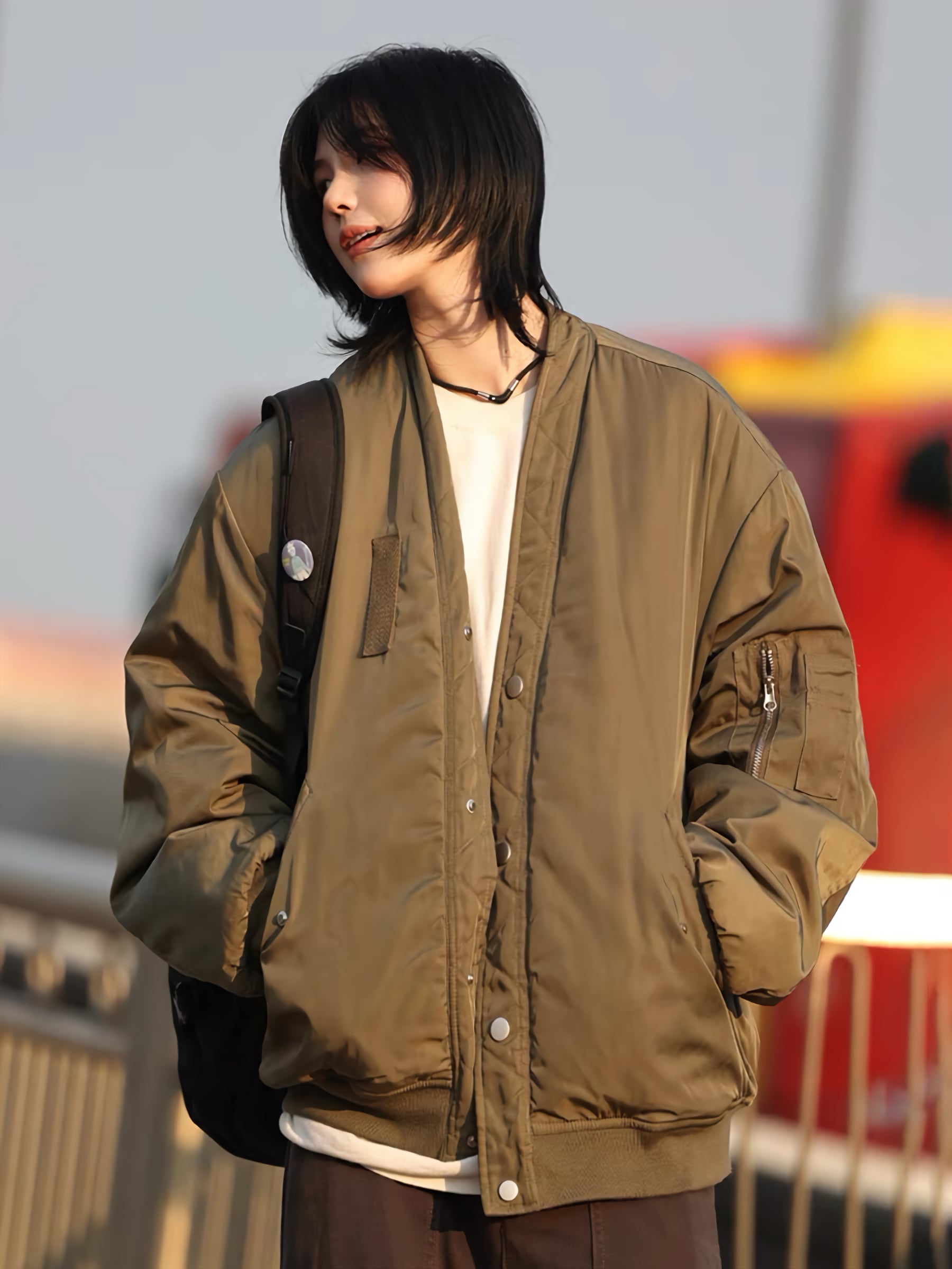 JieDa つつみ フライトジャケット MA-1