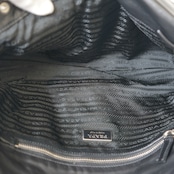 PRADA プラダ レザー ハンドバッグ ブラック BR2613