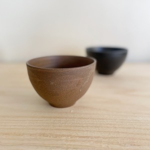 やちむん FUCLAY 沖縄県今帰仁の窯 やちむん カフェオレボウル ブラウン 【無地】 お茶碗 スープボウル 【fuc_bowl-1】