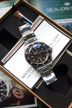 WMT Royal Marine – "Double Red" Black dial /  Heavy aged Edition