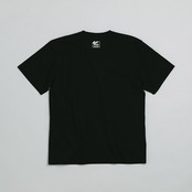 四角　黒　半袖Tシャツ