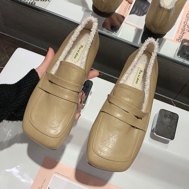 レザーレッドベルベットカジュアル 靴 シューズ 部族の婦人靴41732550510