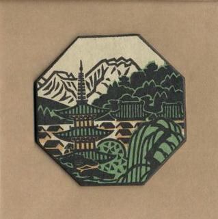 木版画 コースター 飛騨高山シリーズ | 真工藝