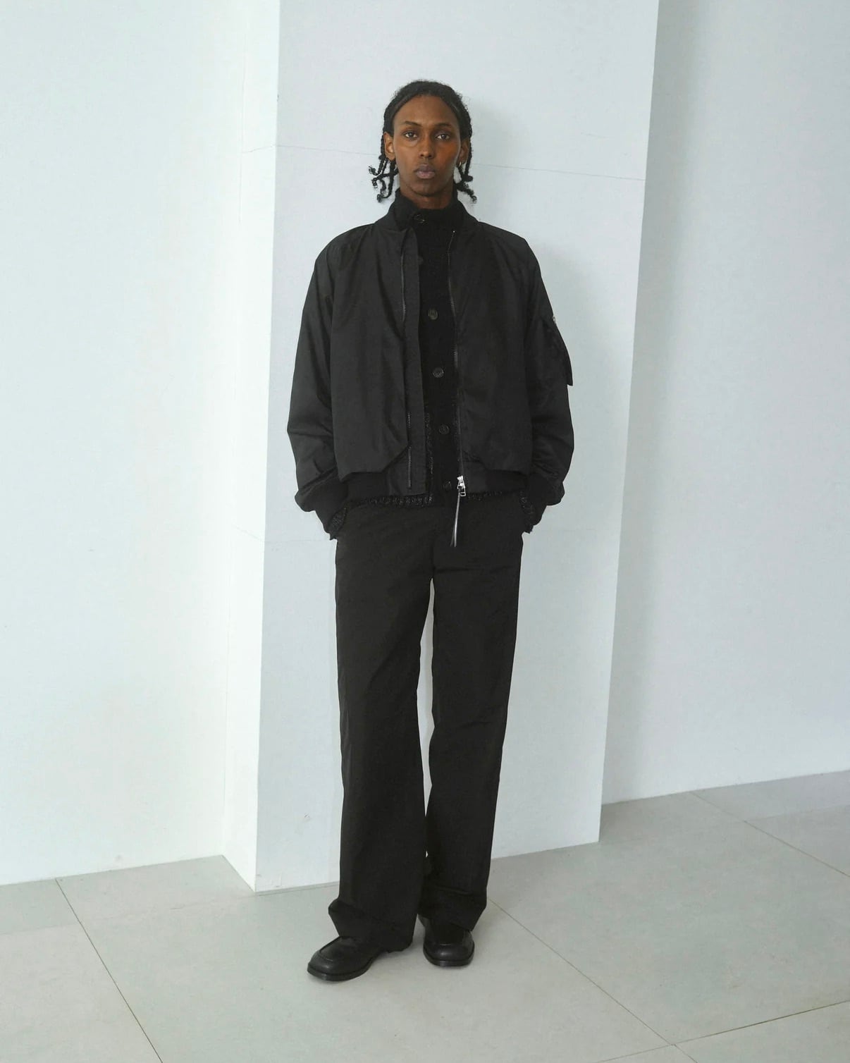 NTN】BETA BOMBER JACKET BLACK | idealclasse